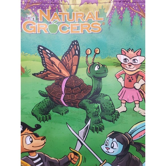 Natural Grocers Bag Reusable Shopping Tote Limited Edition Halloween Fall 8”x10” - Picture 4 of 6